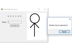 C# Form | Basit Adam Asmaca Oyunu