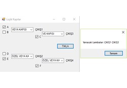 C# Form | Lojik Kapılar Örneği