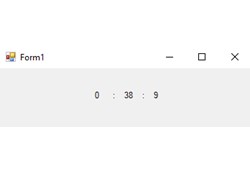 C# Form | Saat, Dakika ve Saniye Yazdırma